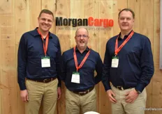 At the stand of Morgan Cargo it didn’t lack in fun. From left to right: Schalk Bruwer (group CEO), Jaco Morgan (Manager East Africa) and Gerhard de Clerk (CFO).